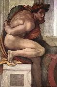 Michelangelo Buonarroti Ignudo china oil painting reproduction